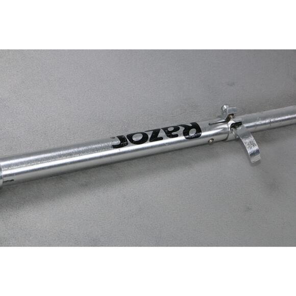 Razor A Kick Scooter Silver Aluminum Folding Scooter Fully Functional Red Grips - Picture 11 of 11